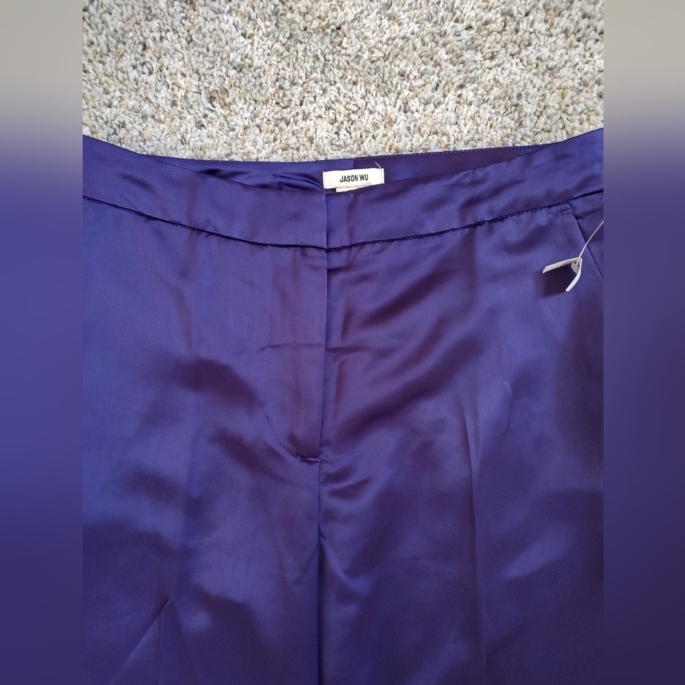 Jason Wu set vest & pants. Size 6. Purple 💜 - Picture 3 of 9